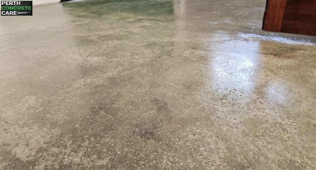 Honed concrete finish commercial flooring by Perth Commercial Flooring